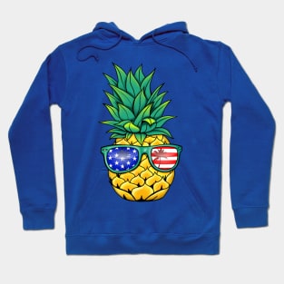 USA Patriotic Pineapple Hoodie